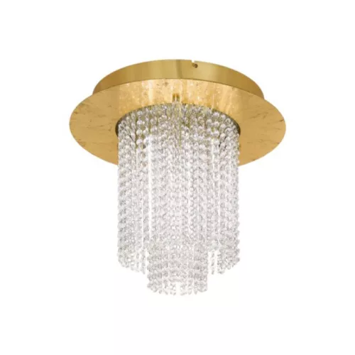 EGLO VILALONES LED kristály arany mennyezeti lámpa meleg fehér 500 mm 10x4,3W