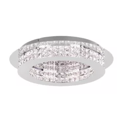   EGLO PRINCIPE LED kristály króm mennyezeti lámpa 700 mm 14x3,15W