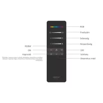   LED vezérlő és távirányító digitális (DRGB) LED szalaghoz (futófény) fehér
