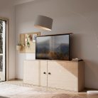 Motoros LCD tartókonzol - 32 - 70" - max 60 kg - távirányítóval