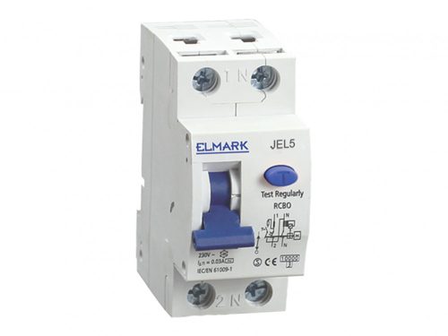 Áram-védőkapcsoló 2 pólusú  (Fi-relé) 25A 500mA