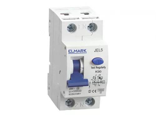 Áram-védőkapcsoló 2 pólusú  (Fi-relé) 32A 500mA