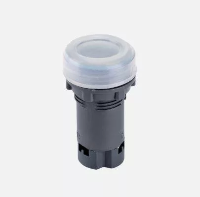 Nyomógomb fekete No+Nc IP44