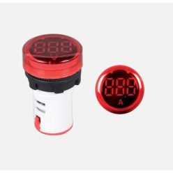   Digitális áramerősség mérő műszer 22mm-es furatba kör