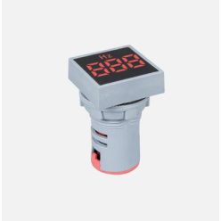   Digitális frekvencia mérő műszer 22mm-es furatba négyzet