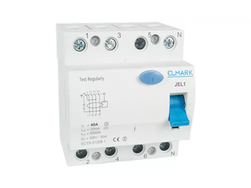 Áram-védőkapcsoló 4P 40A 400V 300mA