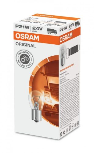 Osram 24V 21W BA15s autó izzó