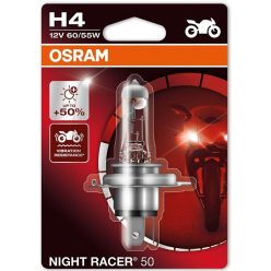 Osram Night Racer H4+50% motorkerékpár izzó 3200K