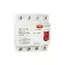 Áram-védőkapcsoló A típusú (fi-relé) AC/DC 4P 25A 400V 30mA