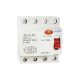 Áram-védőkapcsoló A típusú (fi-relé) AC/DC 4P 63A 400V 300mA