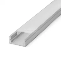 LED alumínium profil takaró búra opál 2000mm 41010-hez