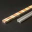 LED alumínium profil takaró búra átlátszó 1000mm 41010-hez