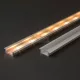LED alumínium profil takaró búra átlátszó 2000mm 41011-hez