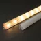 LED alumínium profil takaró búra opál 1000mm