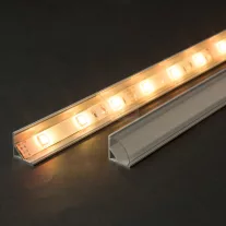 LED alumínium profil takaró búra átlátszó 2000mm