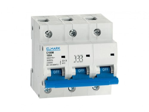 Kismegszakító 3P D 80A 10kA