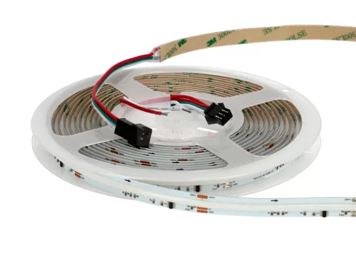 Digitális COB LED szalag (futófény) beltéri 784 LED/m (24 Volt,19W) - DRGB+NW, 5 méter