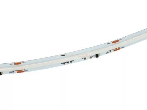 Digitális COB LED szalag (futófény) beltéri 784 LED/m (24 Volt,19W) - DRGB+NW, 5 méter