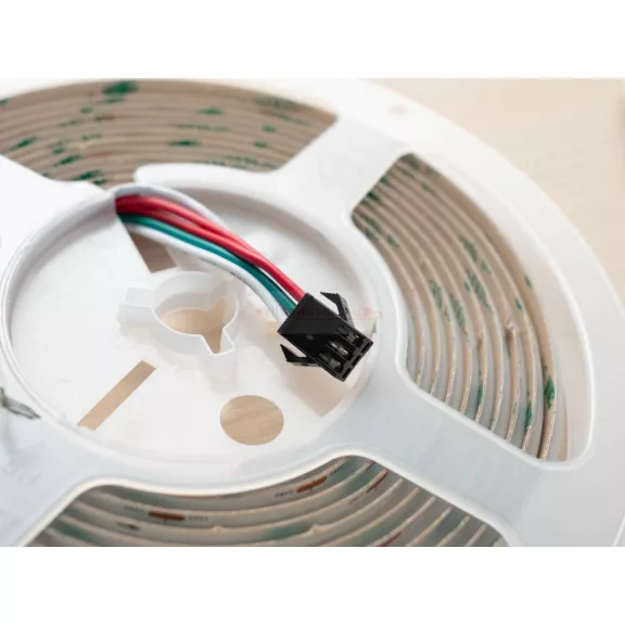 Digitális COB LED szalag (futófény) beltéri 784 LED/m (24 Volt,19W) - DRGB+NW, 5 méter