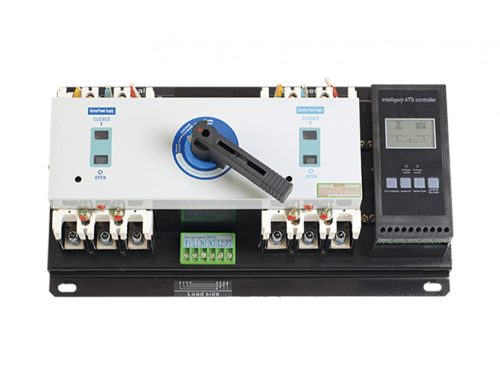 Automatikus tartalékáramkör-kapcsoló rendszer 225A (ATS) beépített kijelző