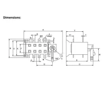 Átkapcsoló készülék EQ2M-160 160A