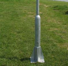 Acél lámpaoszlop 10m TTN D89