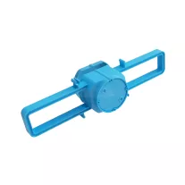 Szerelvénydoboz betonba 60mm rögzítőszárnyas