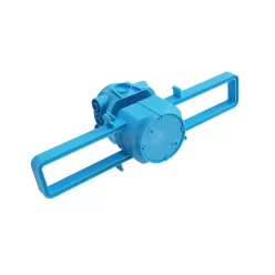   Sorolható szerelvénydoboz betonba 60mm rögzítőszárnyas 4x25+3x20mm