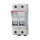 Szolár hengeres biztosító aljzat 10x38mm 2P 1000V PMX-10
