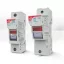 Szolár hengeres biztosító aljzat 10x38mm 2P 1000V PMX-10 kijelzővel