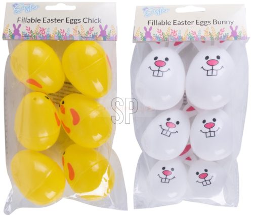 Húsvéti Tojás 7,6 cm 6 db