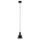 PRIDDY Függeszték E27 60W 15,5cm fekete