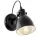 EGLO Vintage 49468 PRIDDY fali lámpa fekete, fehér E27 1x40W