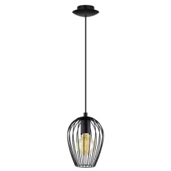 NEWTOWN Függeszték E27 60W 16cm fekete