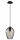 NEWTOWN Függeszték E27 60W 16cm fekete