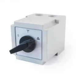Tokozott Ipari forgókapcsoló  3P 10A IP55  csillag-delta