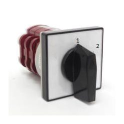   Ipari forgókapcsoló beépíthető 3P 10A IP40  1-2 állású választókapcsoló