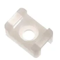 Kábelkötegelő talp 22x17mm Fekete