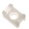 Kábelkötegelő talp 22x17mm Fekete