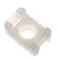 Kábelkötegelő talp 22x17mm Fekete