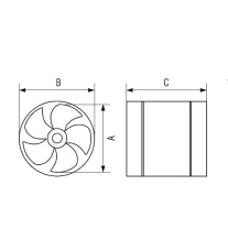 Ipari elszívó ventilátor TAS-300