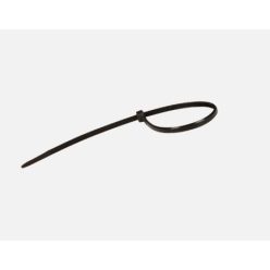 Műanyag Kábelkötegelő Fekete 300x3,5