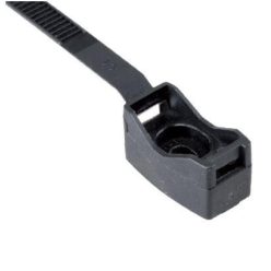 Kábelkötegelő csavarozható 140mm fekete