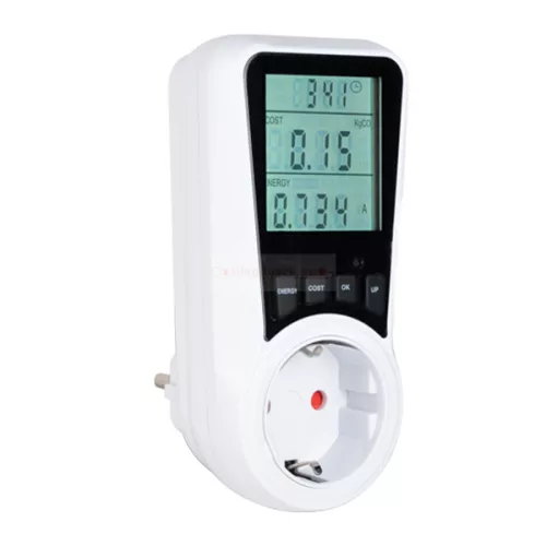 Digitális fogyasztásmérő 0-3680W 16A