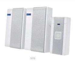   ALBA3 vezeték nélküli csengő LED világítással 2 beltéri egységgel