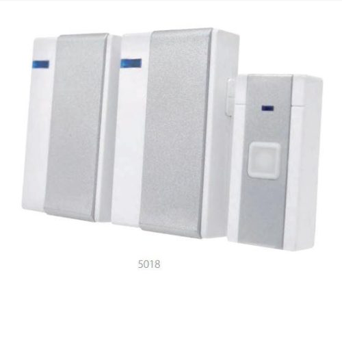 ALBA3 vezeték nélküli csengő LED világítással 2 beltéri egységgel