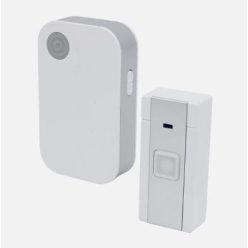   ALBA4 vezeték nélküli csengő LED világítással 1 beltéri egységgel dugaljba