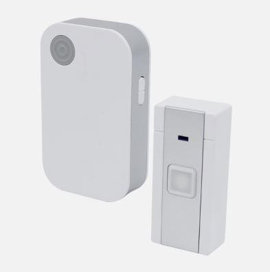 ALBA4 vezeték nélküli csengő LED világítással 1 beltéri egységgel dugaljba