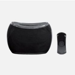   ALBA5 vezeték nélküli csengő LED világítással 1 beltéri egységgel-elemes fekete