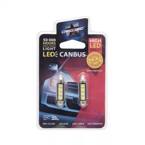 LED izzó Sofit 41 mm 4SMD